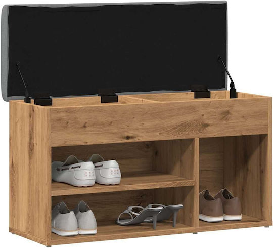 Антре с Шкаф за обувки & Пейка Artisan Oak 82x32x45.5бр