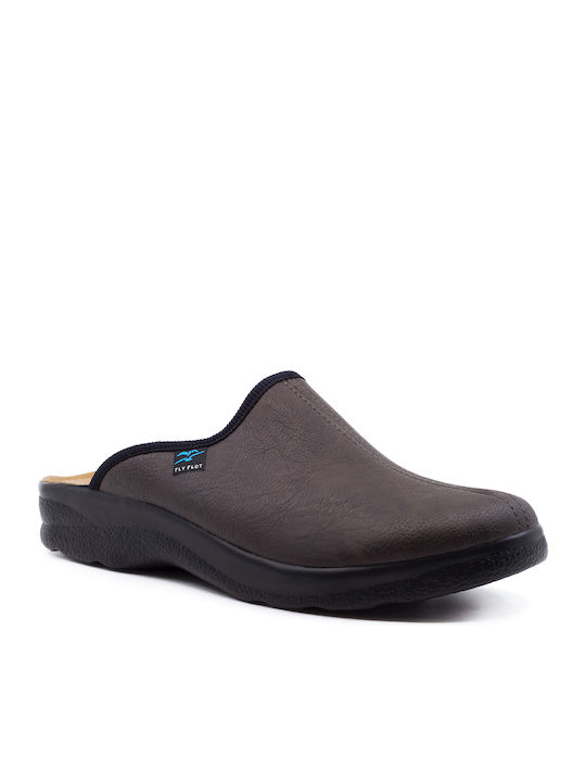 Fly Flot Men's Slipper Brown