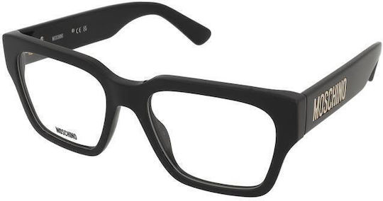 Moschino Plastic Eyeglass Frame Black MOS645 807