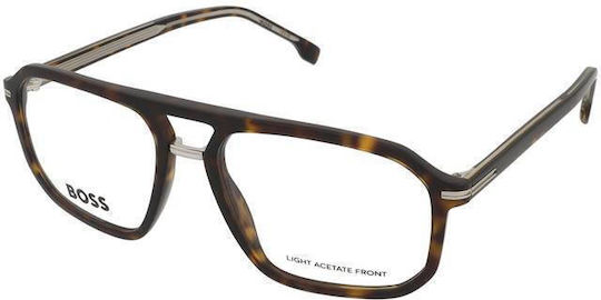 Hugo Boss Eyeglass Frame Brown BOSS 1728 086