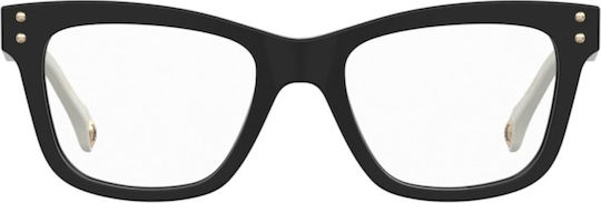 Carolina Herrera Plastic Eyeglass Frame Butterfly Black Her 0257 807