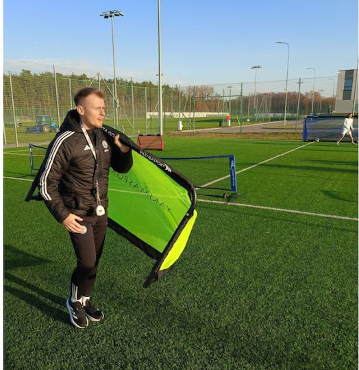 Yakimasport Goal Net Yakima Giza Δίχτυ Ποδοσφαίρου 128x80x80cm 1τμχ