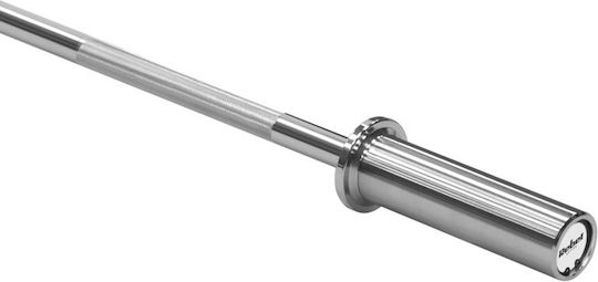 MDS Μπάρα Άρσης Βαρών Ολυμπιακού Τύπου 120cm 9kg Ίσια Μπάρα Ολυμπιακού Τύπου Φ50 9kg Μήκους 120cm χωρίς Κολάρα