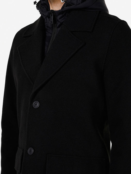 Jachetă bărbați Black