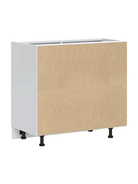 Шкаф за Мивка Бял 80x46x81.5бр