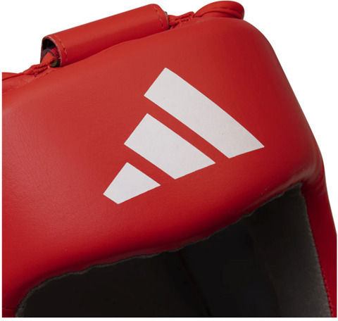 adidas AIBAH1 Căști de box Adulți Față deschisă Din piele Roșu