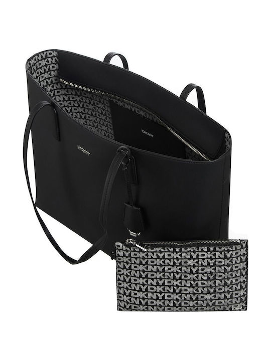 Saige Γυναικεία Τσάντα Shopper Ώμου Μαύρη