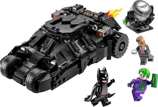 LEGO DC Super Heroes Batman Tumbler vs. Two-Face & The Joker pentru 8+ Ani 429 Bucăți