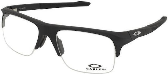 Oakley Plazlink Männlich Metallisch Brillenrahmen Schwarz OX8061-01