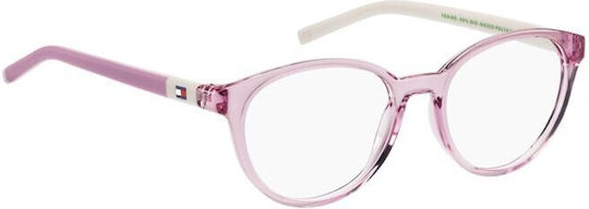 Tommy Hilfiger Damen Acetat Brillengestell Rosa TH2124 35J