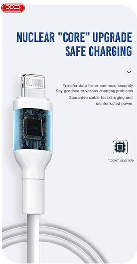 XO NB212 USB-A to Lightning Cable Black 1m (16.005.0200)