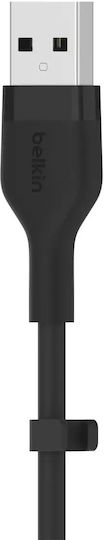 Belkin USB-A to Lightning Cable Black 1m (CAA008BT1MBK)