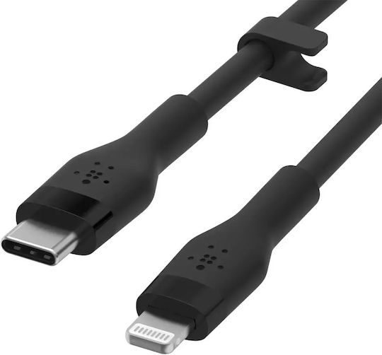 Belkin BoostCharge Flex USB-C to Lightning Cable 15W Μαύρο 2m (CAA009bt2MBK)