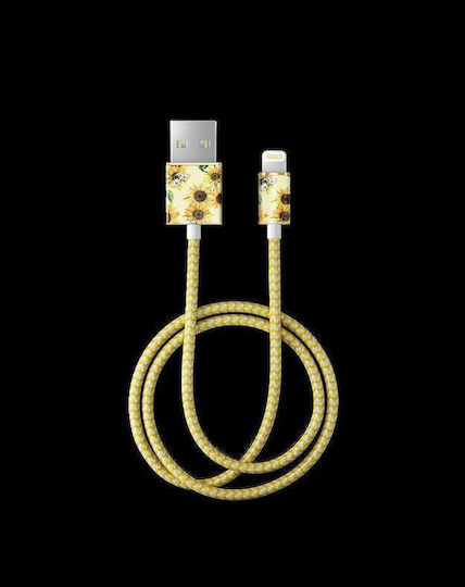 iDeal Of Sweden USB to Lightning Cable Sunflower Lemonade 1m (IDFCL-115)