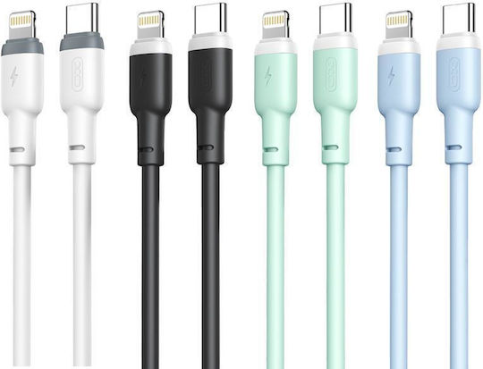 XO NB208 USB-A zu Lightning Kabel Grün 1m (16.005.0231)