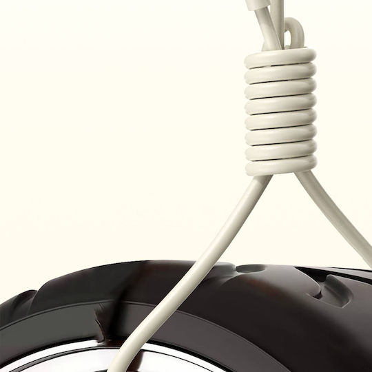 Dudao L7SCL USB-C zu Lightning Kabel 30W Beige 1m