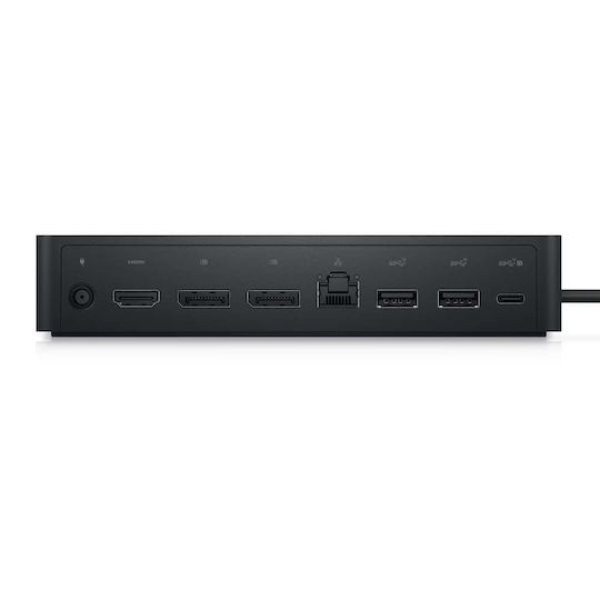 Dell UD22 Dock Docking Station with HDMI/DisplayPort 4K PD Ethernet and Support for 2 Monitors Black