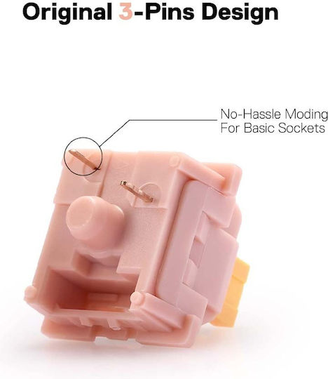 Redragon A113 Switches Πληκτρολόγιου Bullet-QL Soft Linear Mechanical Switches