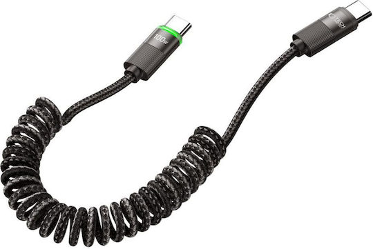 Tech-Protect Ultraboost USB 2.0 Кабел USB-C Мъжки - USB-C 100W PD Черен 1.8m