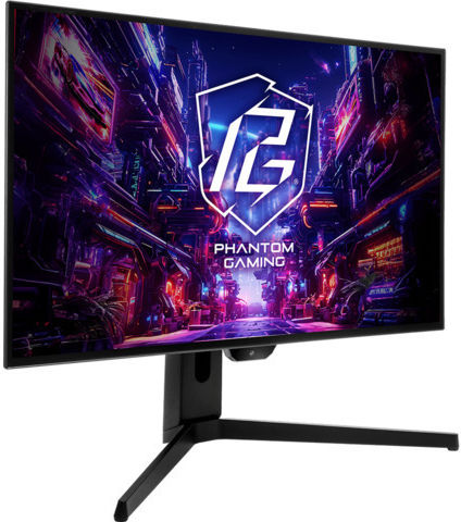 ASRock PGO27QFS OLED HDR Gaming Monitor 27" QHD 2560x1440 240Hz με Χρόνο Απόκρισης 0.03ms GTG