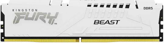 Kingston Fury Beast DDR5 32GB RAM με 2x16GB Modules και Ταχύτητα 6000 για Desktop
