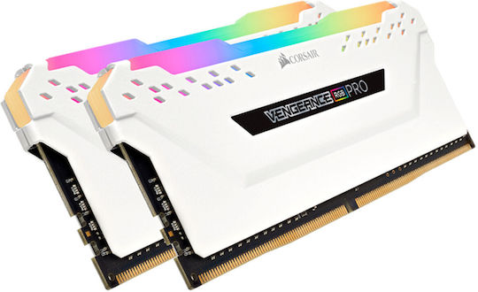 Corsair Vengeance RGB Pro DDR4 16GB RAM με 2x8GB Modules και Ταχύτητα 3200 για Desktop