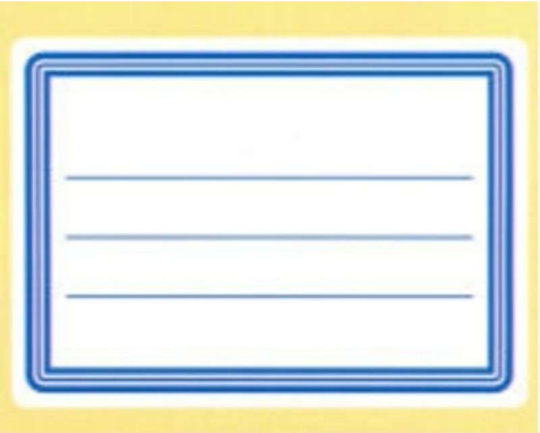 Stef Labels Notebook Labels Blue Labels