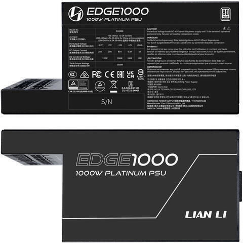 Lian Li EG1000 1000W Μαύρο Τροφοδοτικό Υπολογιστή Full Modular 80 Plus Platinum