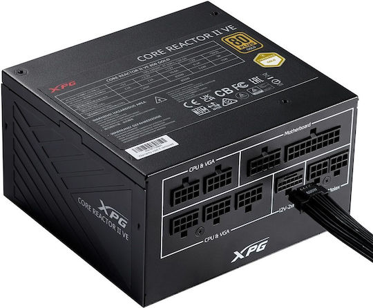 Adata XPG Core Reactor II VE 850W Schwarz Computer-Netzteil Vollständig modular 80 Plus Gold
