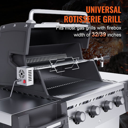 Vevor Inox Barbecue Spit with Motor