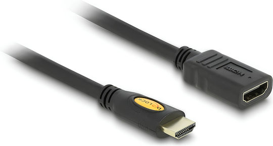 DeLock HDMI 1.4 Cable HDMI male - HDMI female 3m Black