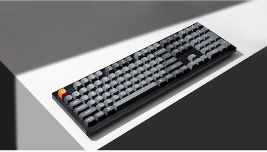 Keychron K10 Max QMK Wireless Gaming Mechanical Keyboard with Keychron Super Brown switches and RGB lighting (English US)