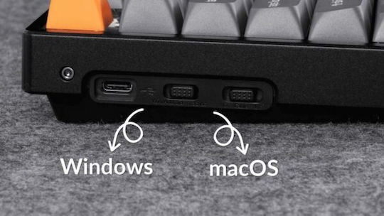 Keychron K8 Max K8M-J3 Wireless Gaming Mechanical Keyboard Tenkeyless with Keychron Super Brown Switches and RGB Lighting English US