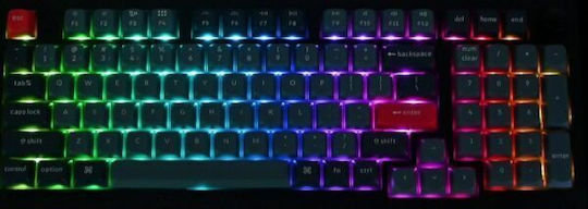 Keychron V5M-D4 Max QMK/VIA Wireless Gaming Mechanical Keyboard 96% with Gateron Jupiter Banana switches and RGB lighting (English US)