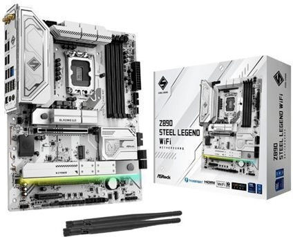 ASRock Z890 Steel Legend WiFi Motherboard ATX with Intel 1851 Socket