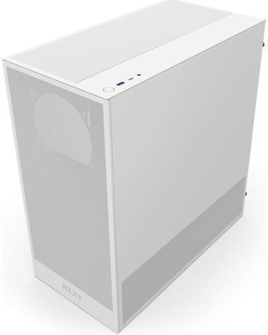 NZXT H5 Flow Gaming Midi Tower Κουτί Υπολογιστή με Πλαϊνό Παράθυρο Λευκό