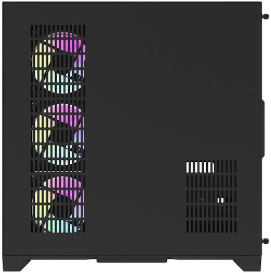 Darkflash Darkflash FT418 Pro Gaming Midi Tower Κουτί Υπολογιστή με RGB Φωτισμό Μαύρο