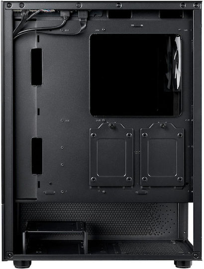 Adata Invader X Gaming Midi Tower Κουτί Υπολογιστή με Πλαϊνό Παράθυρο Μαύρο