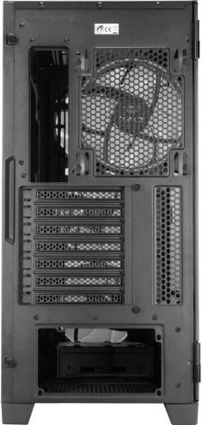 Chieftec Apex Lumo Gaming Midi-Turm Computergehäuse mit Seitenfenster und RGB-Beleuchtung Schwarz
