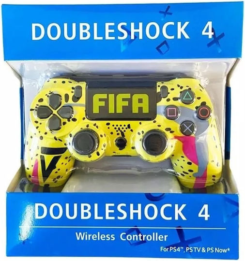 Doubleshock FIFA Wireless Gamepad for PS4 Yellow