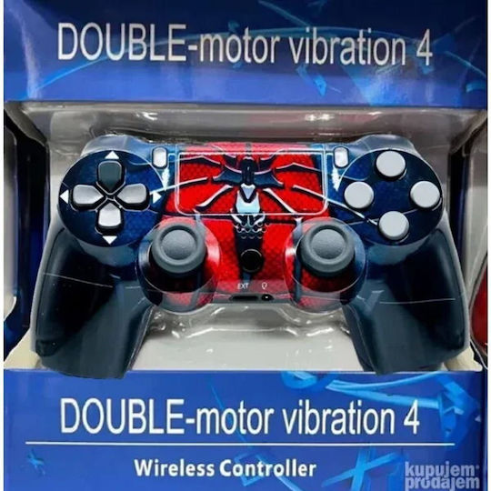 Doubleshock 4 Wireless Gamepad for PS4 Spiderman Black