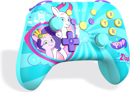 Nintendo My Little Pony Pipp & Zipp Ασύρματο Gamepad για PC / Switch Μπλε