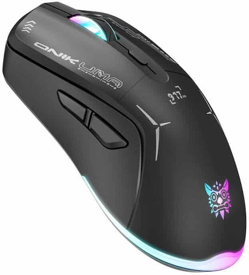 Onikuma CW917 Drahtlos RGB Gaming Gaming Maus 4800 DPI Schwarz