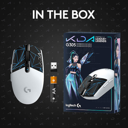 Logitech G305 Lightspeed Wireless RGB Gaming Mouse 12000 DPI KDA