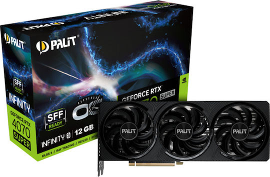 Palit GeForce RTX 4070 Super 12GB GDDR6X Infinity 3 OC Graphics Card