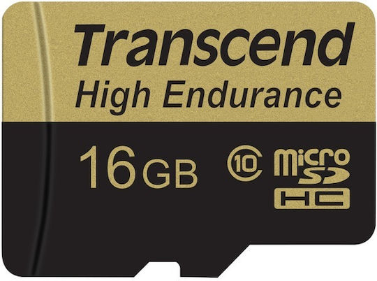 Transcend High Endurance microSDHC 16GB U1 UHS-I 21MB/s