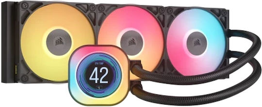 Corsair iCUE Link Titan RX RGB LCD Wasserkühlsysteme AIO CPU mit 2 Lüfterabmessung 120mm