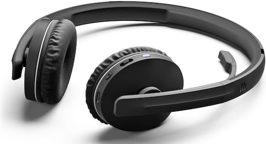 Epos Adapt 261 Binaural Drahtlos Auf dem Ohr Multimedia-Headsets mit Mikrofon und Verbindung Bluetooth / USB-C in Schwarz Farbe