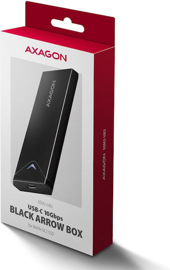 Axagon Θήκη για Σκληρό Δίσκο M.2 PCI Express NVME με σύνδεση Type-C