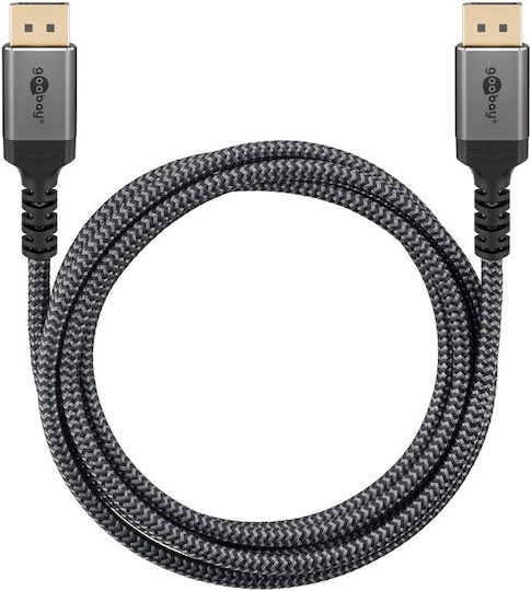 Goobay Kabel DisplayPort-Stecker - DisplayPort-Stecker 5m Schwarz (65267)